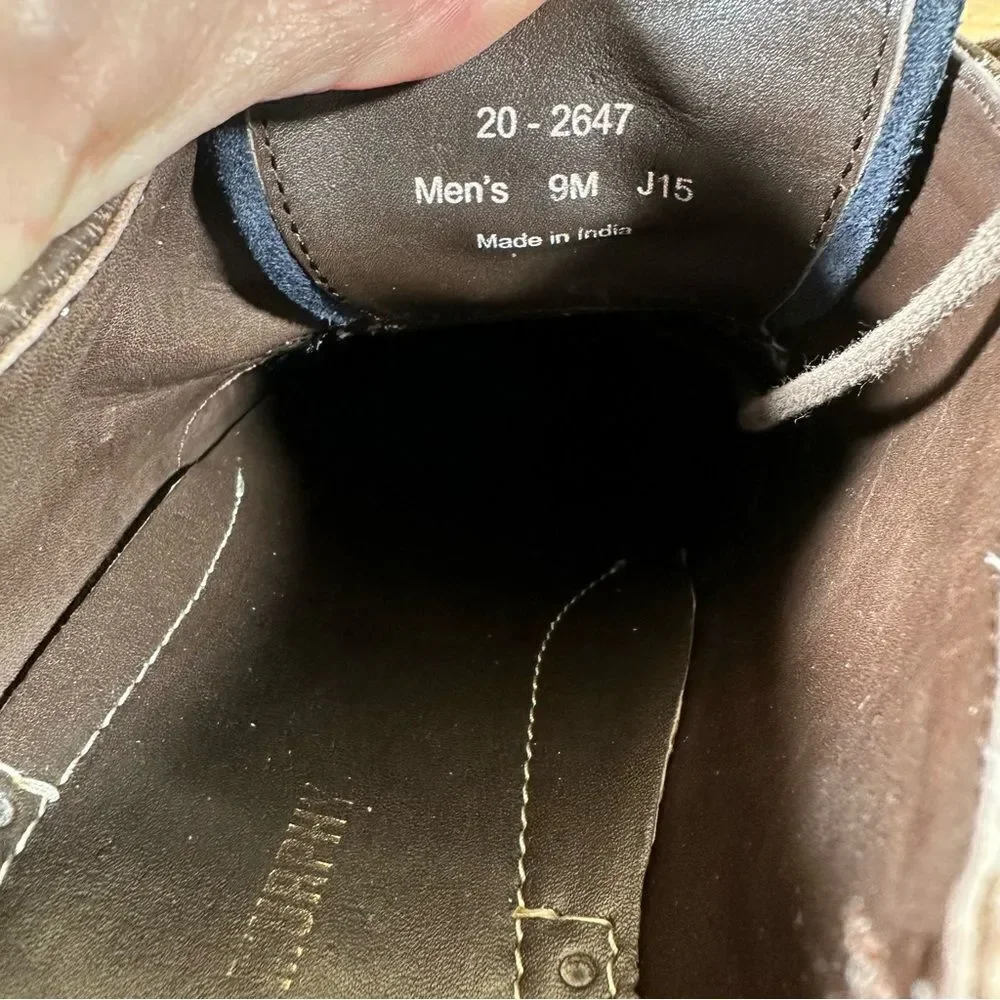 Johnston & Murphy Pearson Blue Suede Wingtip Shoes Men’s Size 9